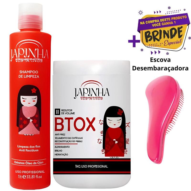 Kit Japinha Shampoo + B'tox Ojon 1Kg Original! - Kit de Tratamento